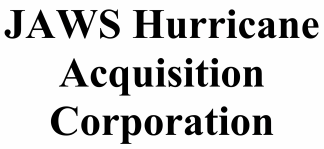 Jaws Hurricane Acquisition Corp ECM- Jun21