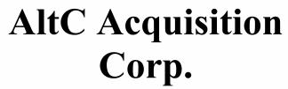 AltC Acquisition Corp. ECM- Jul21